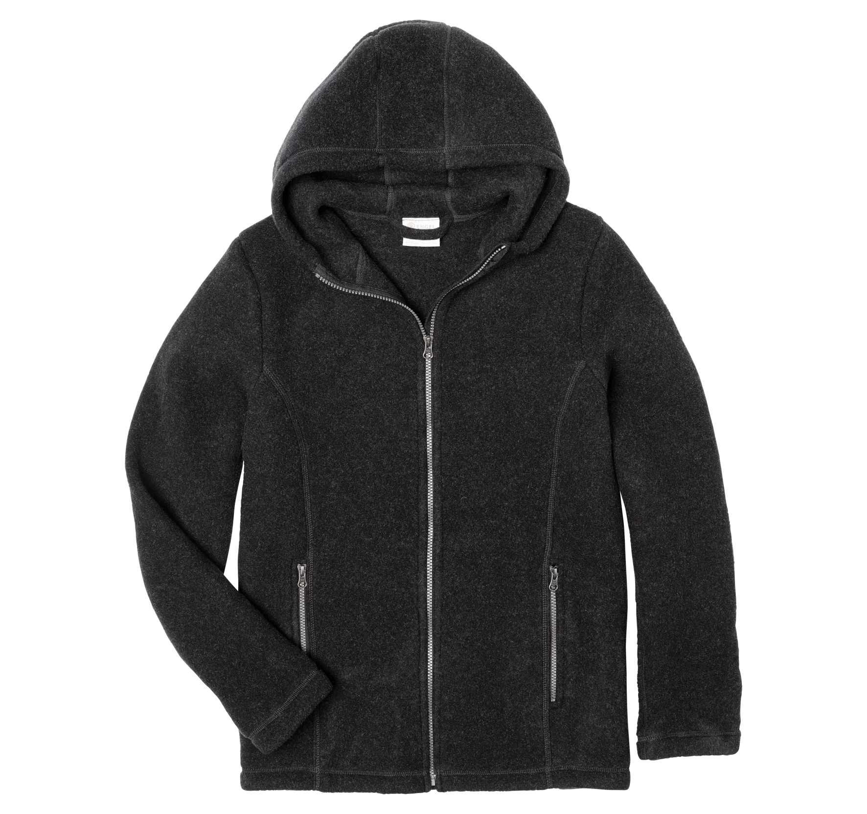 Taillierte Kapuzenjacke Herren aus Merinowolle, IVN BEST