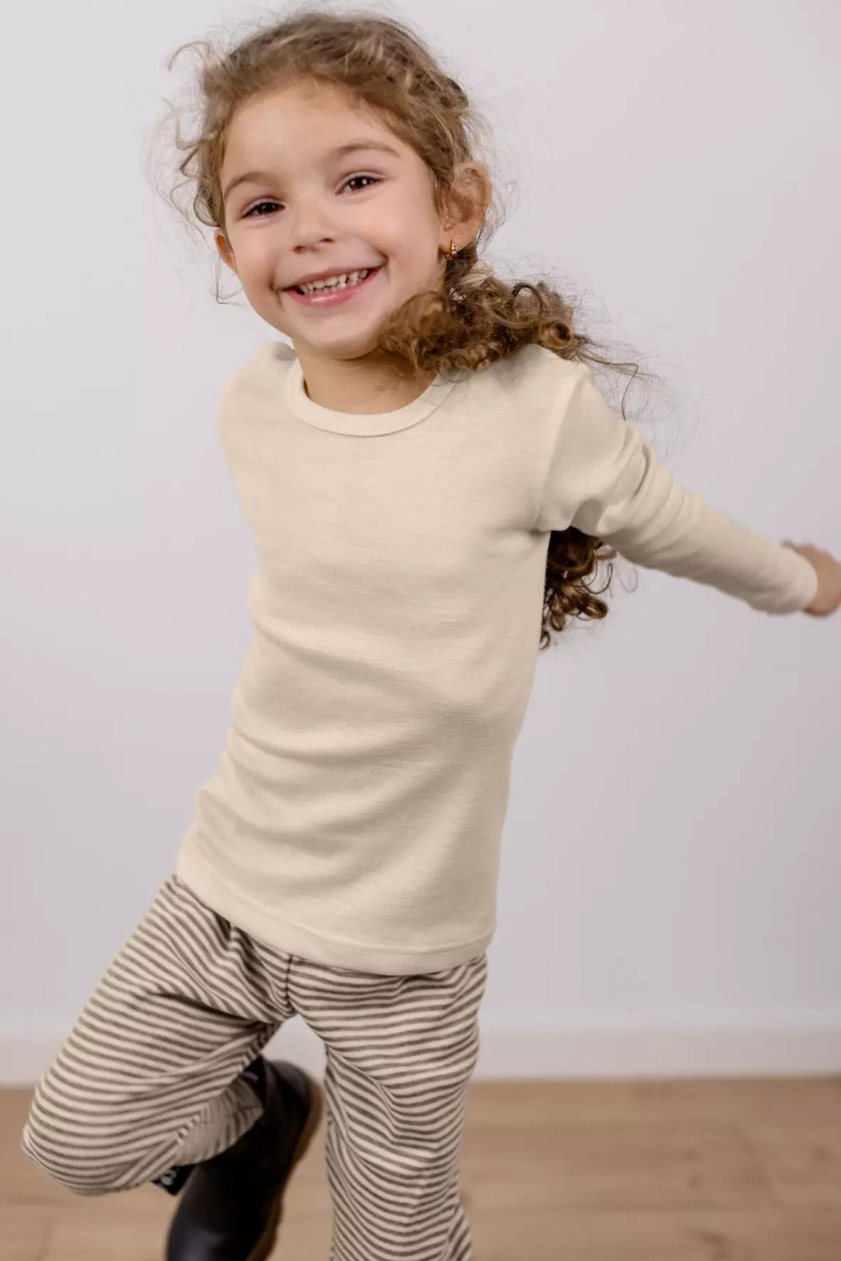 Longsleeve Shirt Kinder, IVN BEST