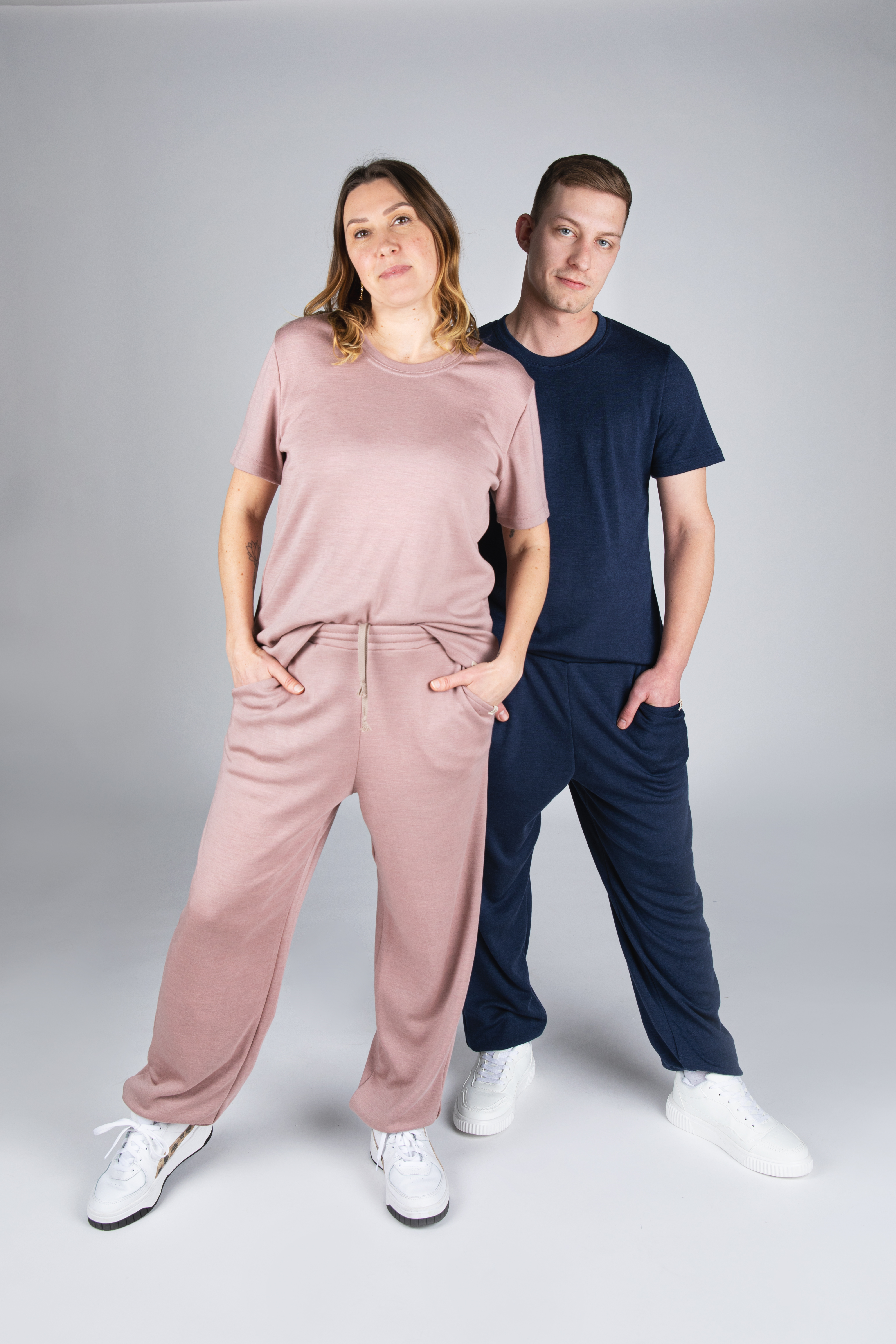 T-Shirt Unisex aus Merinowolle & Seide, GOTS