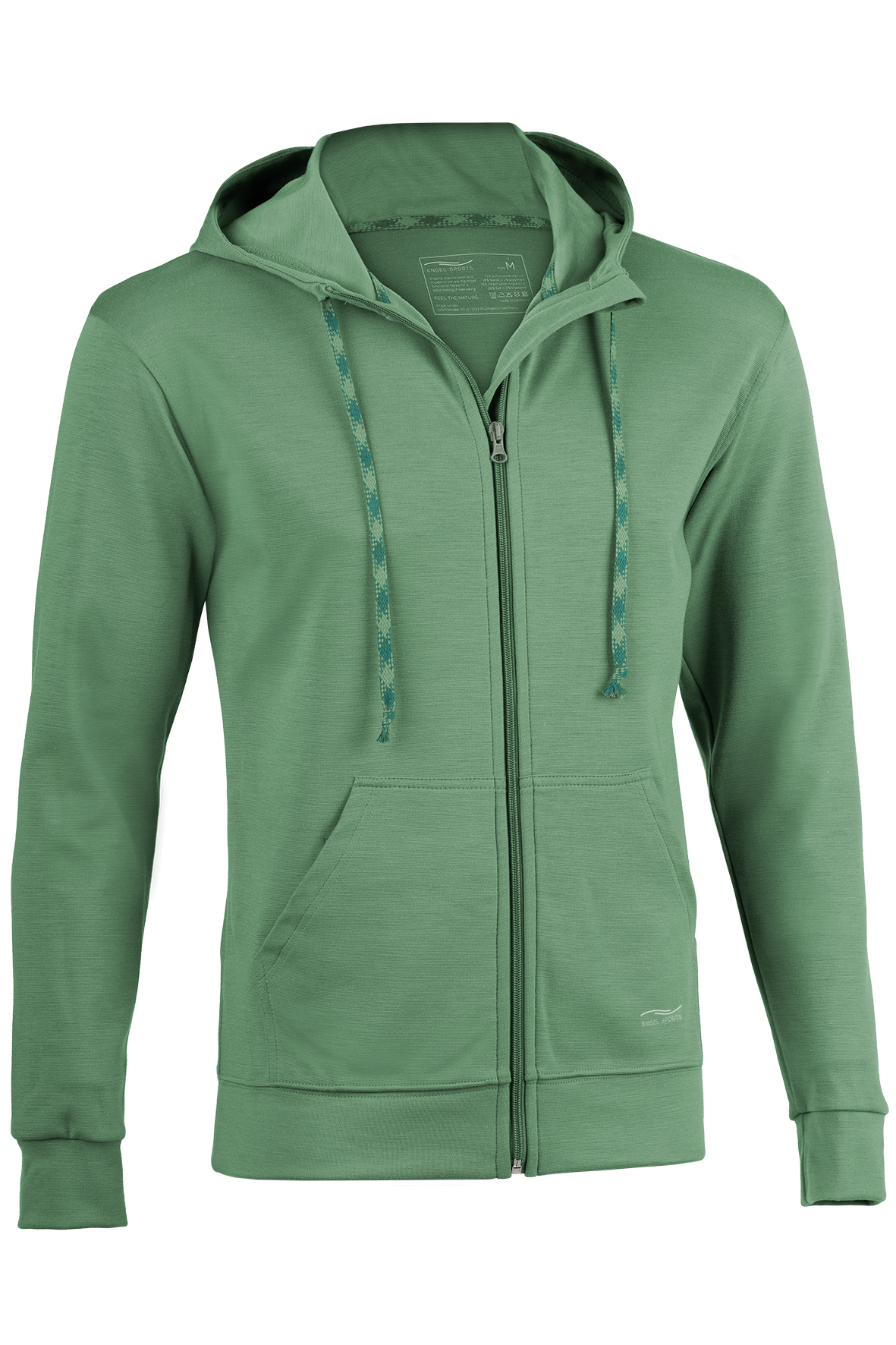ENGEL SPORTS Herren Kapuzenjacke, GOTS