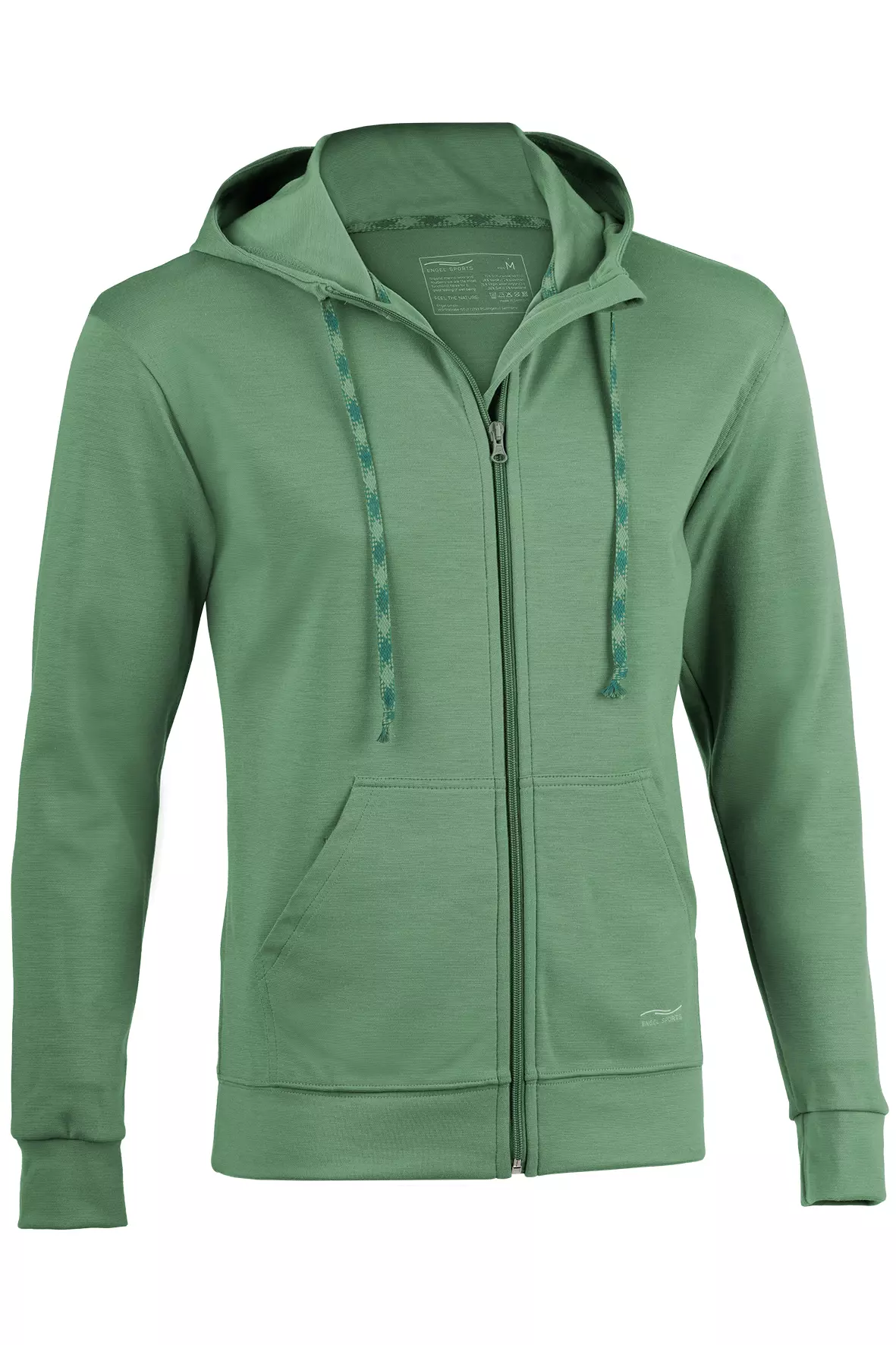 ENGEL SPORTS Herren Kapuzenjacke, GOTS