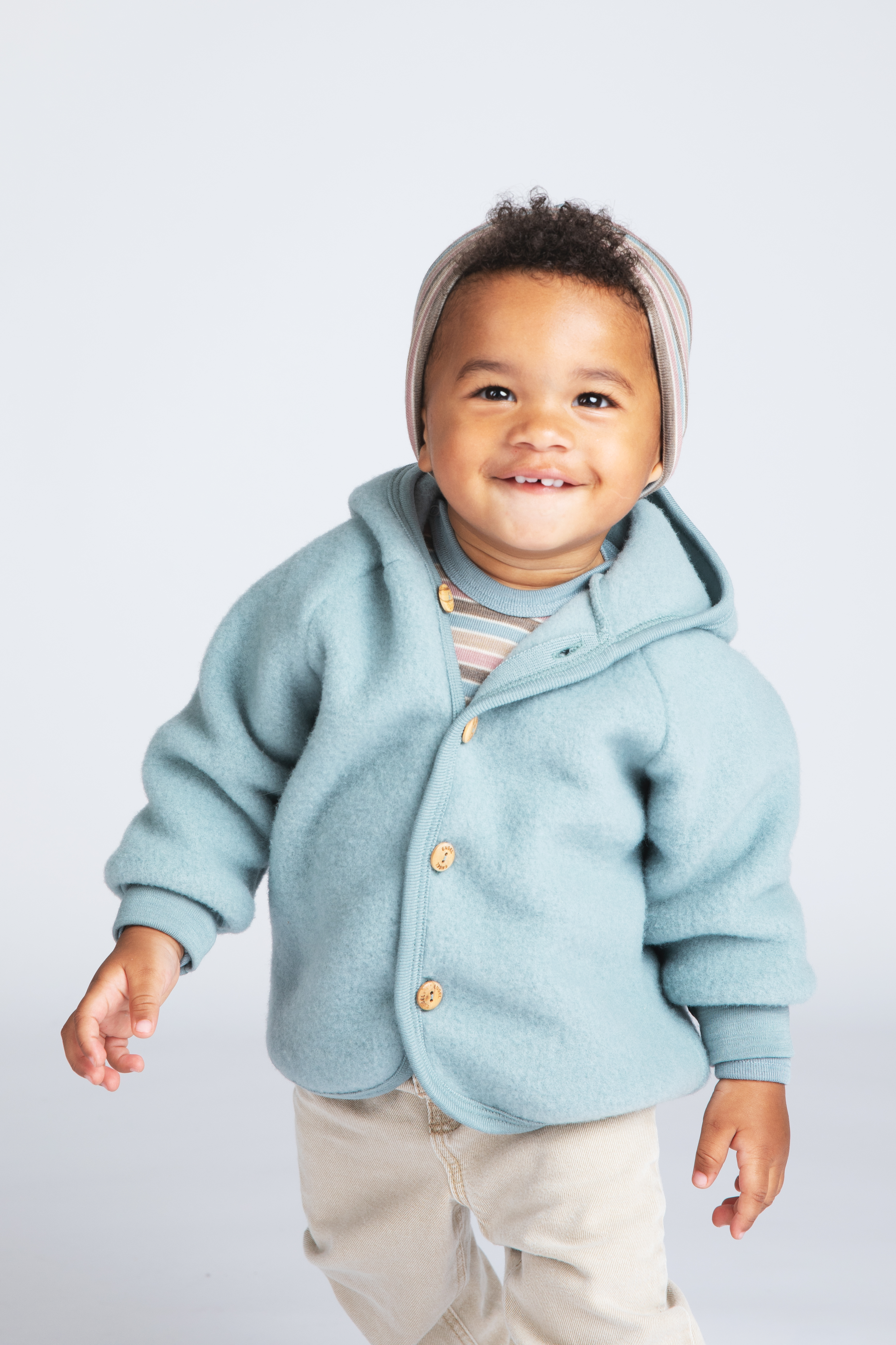 Wollfleece Jacke Baby, IVN BEST