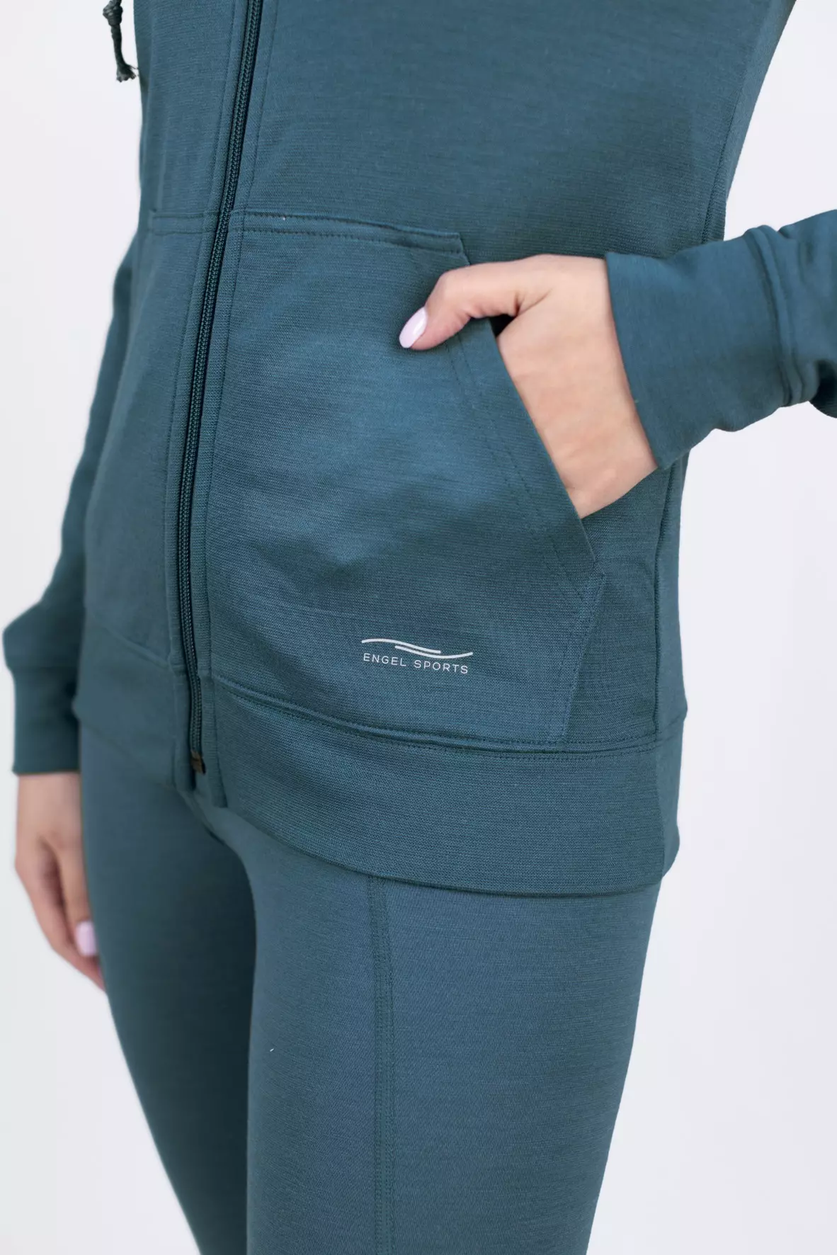 ENGEL SPORTS Kapuzenjacke, GOTS