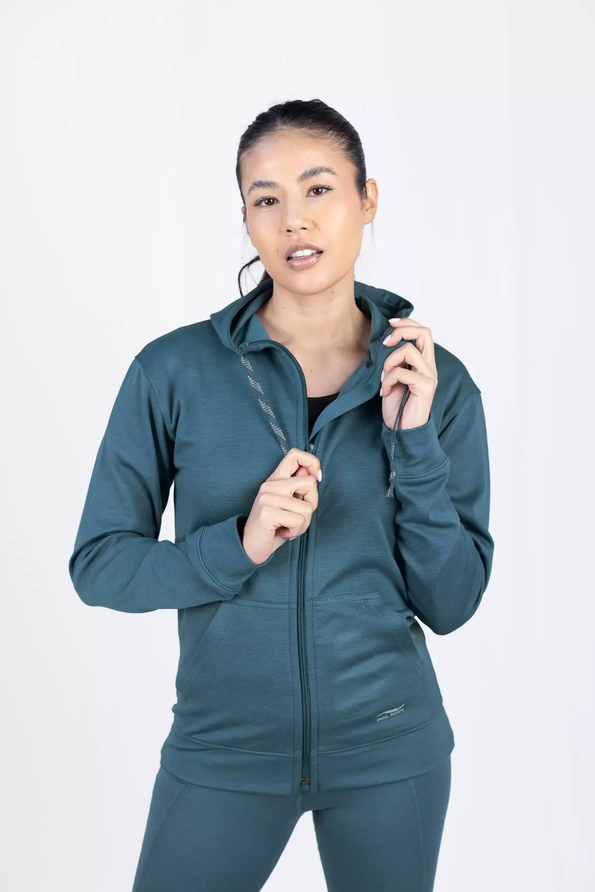 ENGEL SPORTS Kapuzenjacke, GOTS