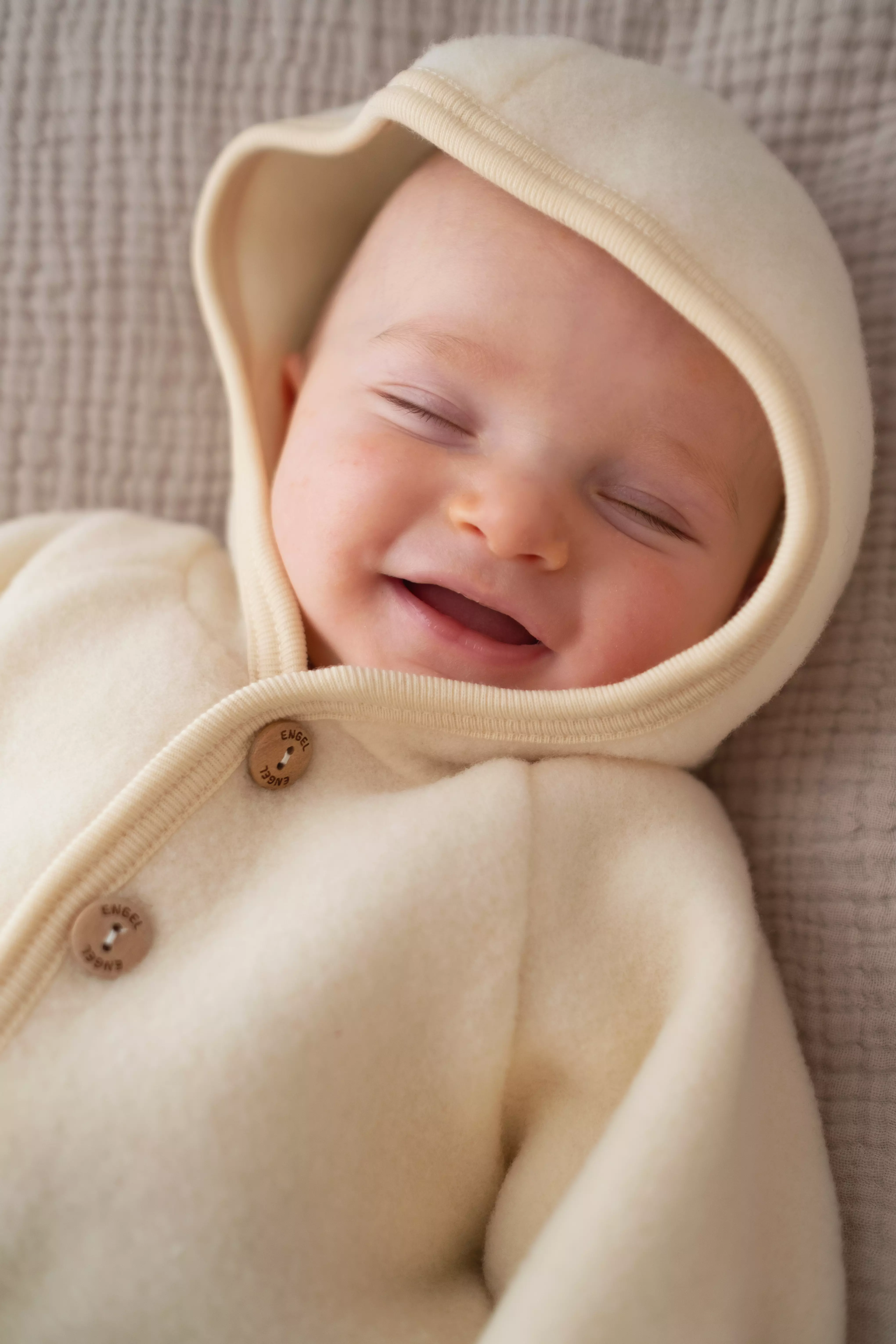Wollfleece Jacke Baby, IVN BEST