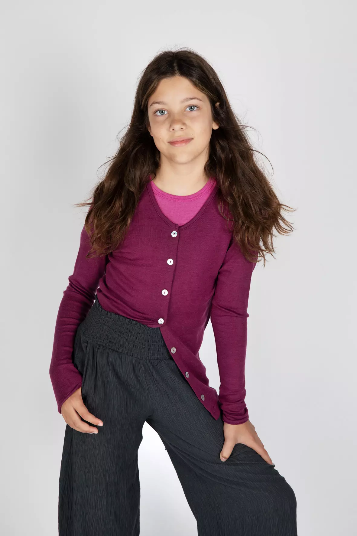 Cardigan kids, GOTS